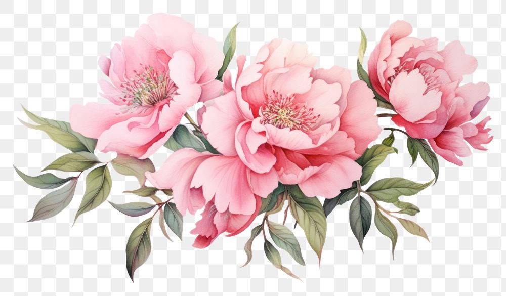 PNG Peony flowers blossom nature plant