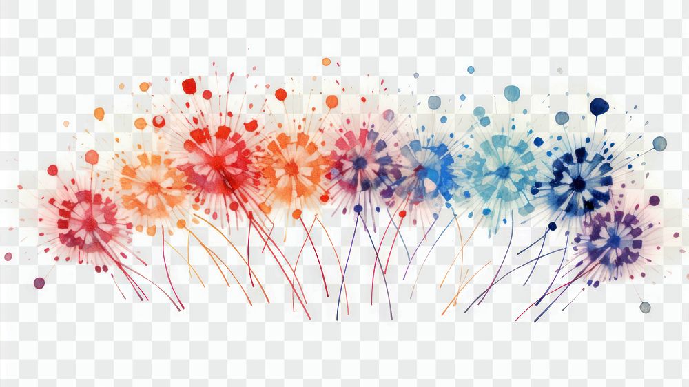 PNG Fireworks backgrounds graphics pattern. AI generated Image by rawpixel.