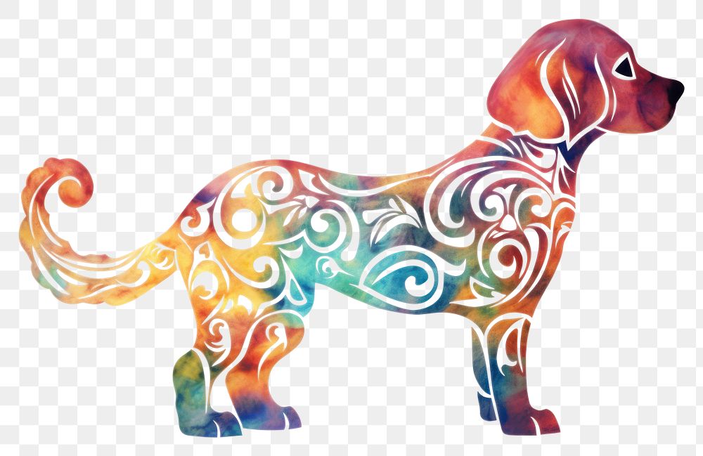 PNG Dog mammal animal hound. AI generated Image by rawpixel.