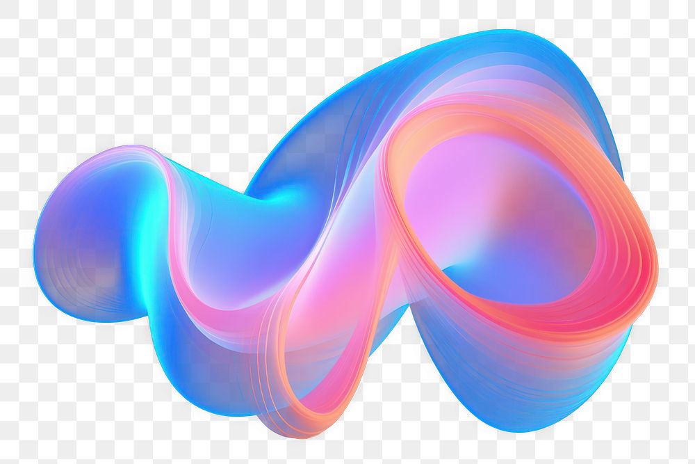 PNG Abstract shape pattern neon art. AI generated Image by rawpixel.