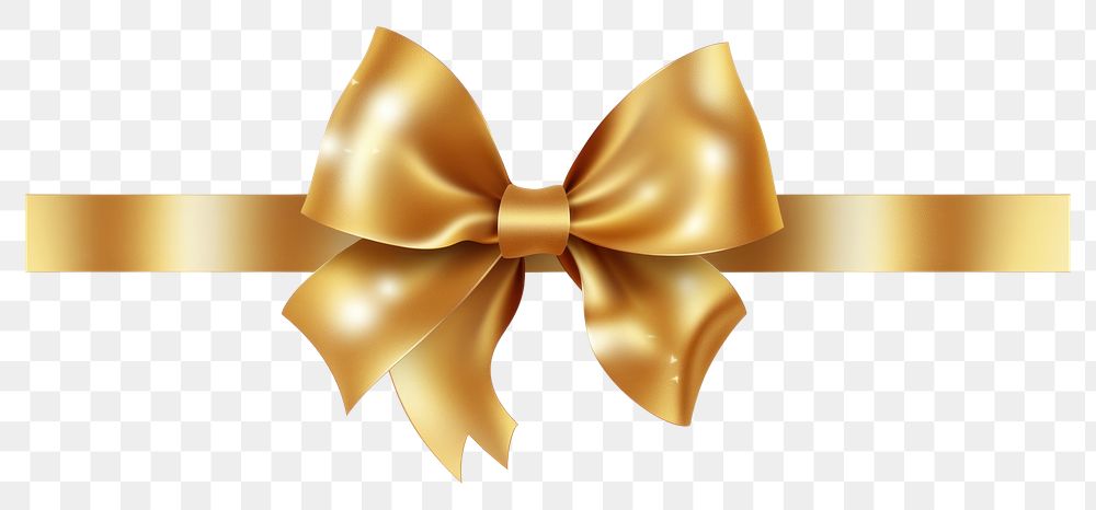 PNG  Gold ribbon bow backgrounds christmas shiny. AI generated Image by rawpixel.