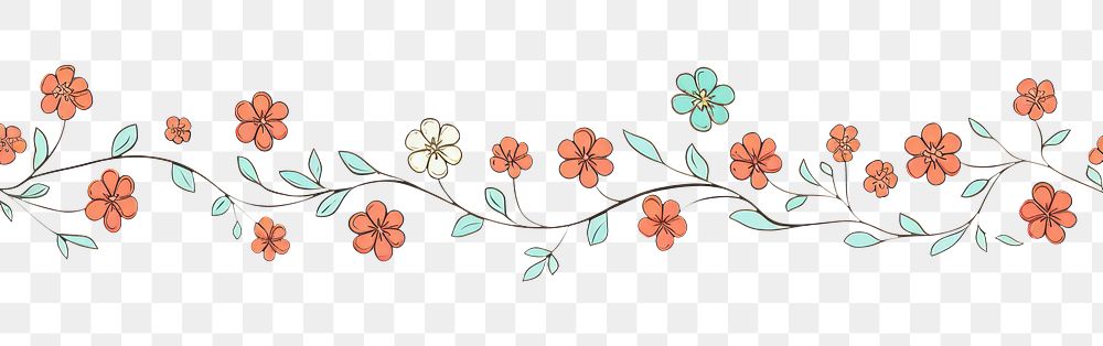 PNG Blossom graphics pattern art. AI generated Image by rawpixel.