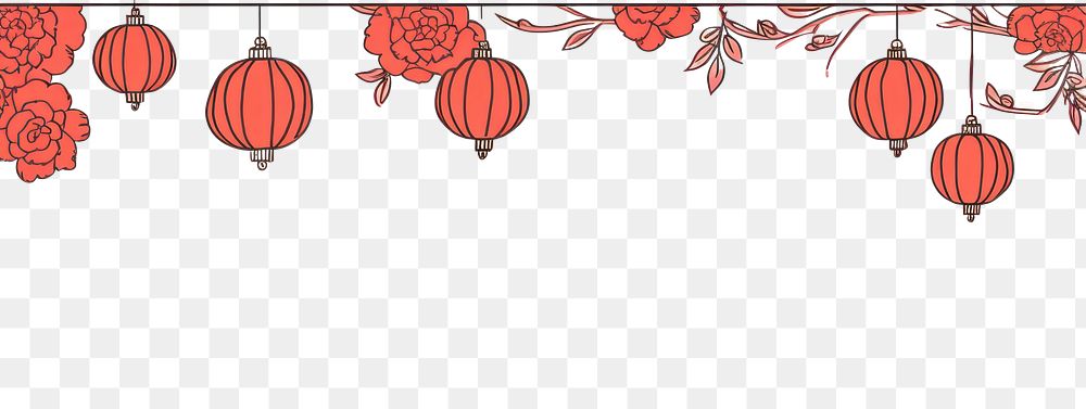 PNG  Chinese lantern backgrounds text chinese lantern. AI generated Image by rawpixel.