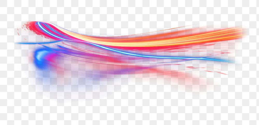 PNG Curve light speed night. AI generated Image by rawpixel.