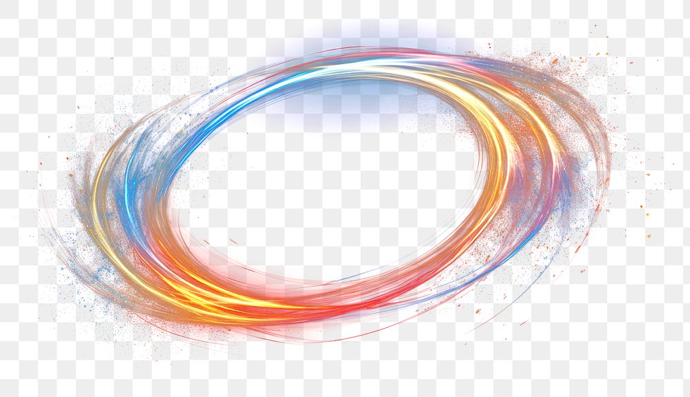 PNG Swirling around circle light speed night. AI generated Image by rawpixel.