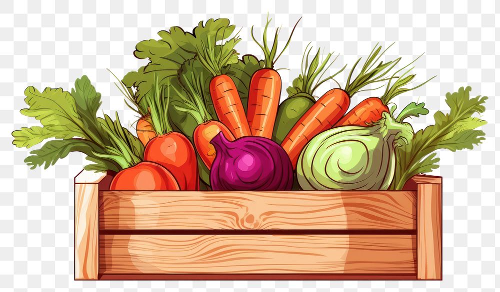 PNG Fresh vegetables carrot plant food. AI generated Image by rawpixel.