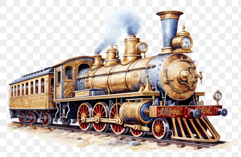 PNG  Train locomotive vehicle railway