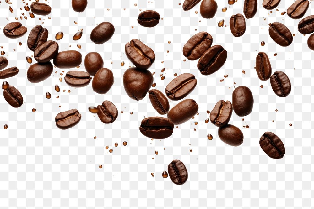 PNG Coffee beans coffee backgrounds coffee beans