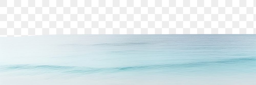 PNG Calm ocean backgrounds outdoors horizon. AI generated Image by rawpixel.