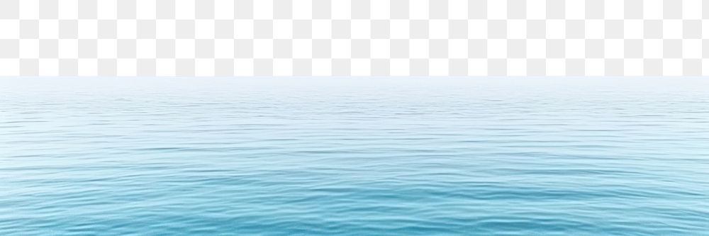 PNG Calm ocean backgrounds outdoors horizon. AI generated Image by rawpixel.