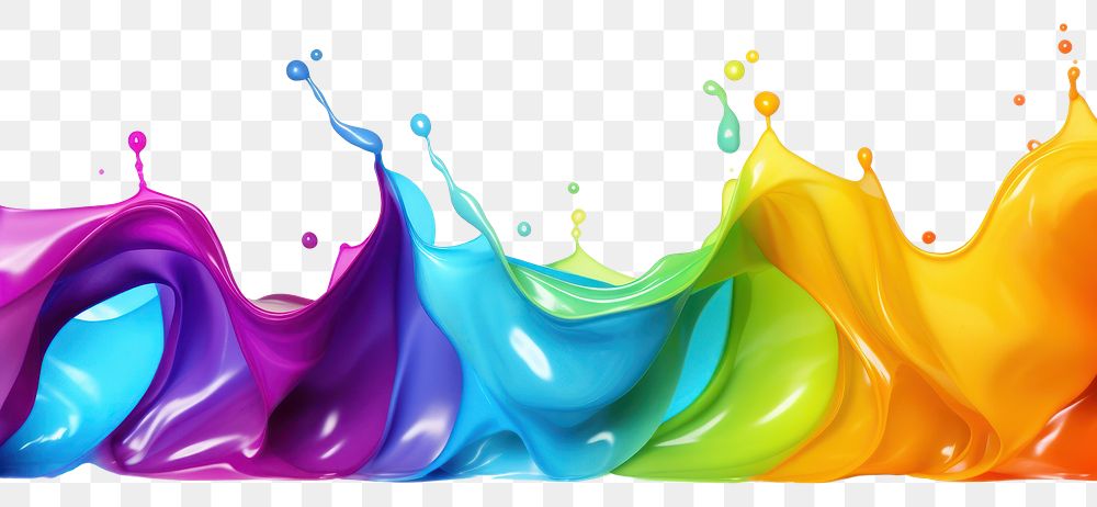PNG Rainbow splash backgrounds rainbow purple. AI generated Image by rawpixel.