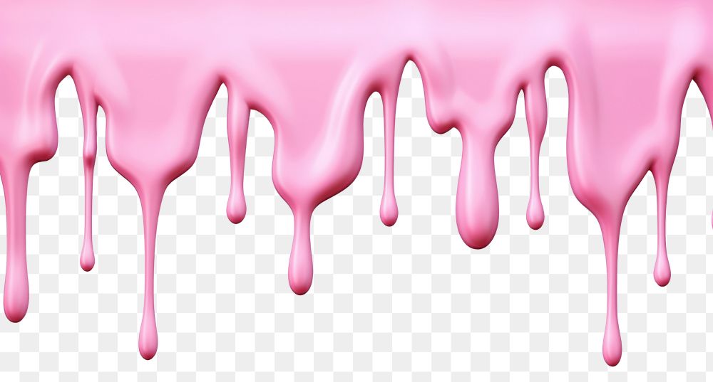 PNG Minimal Pink Drip Melted backgrounds purple pink