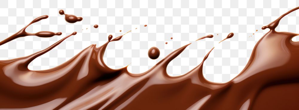 PNG Chocolate dessert white background refreshment. AI generated Image by rawpixel.