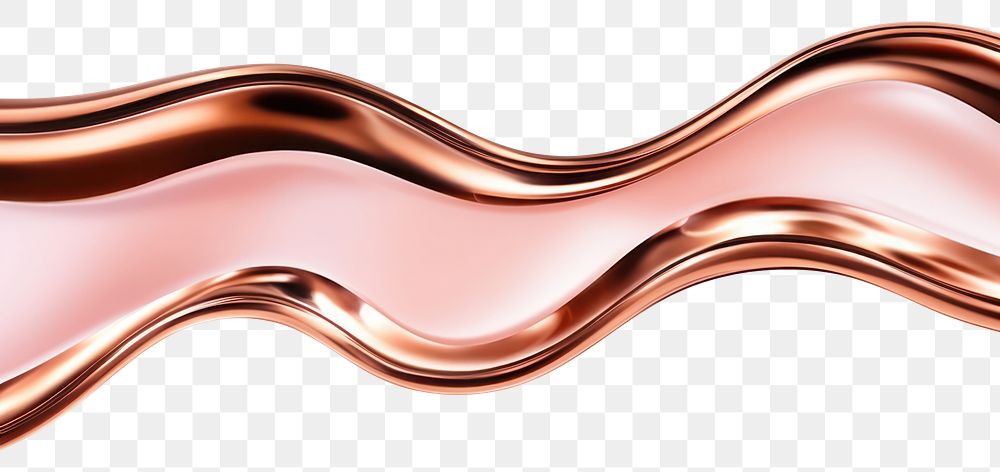 PNG Melting liquid rosegold backgrounds white background copy space. AI generated Image by rawpixel.