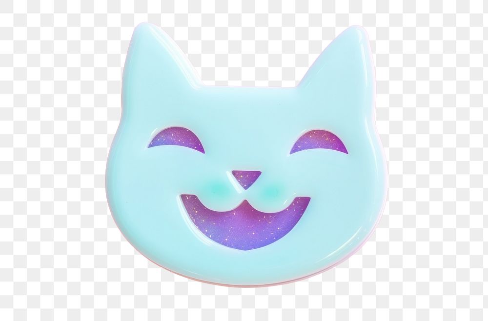 PNG Smile cat mammal shape anthropomorphic. AI generated Image by rawpixel.