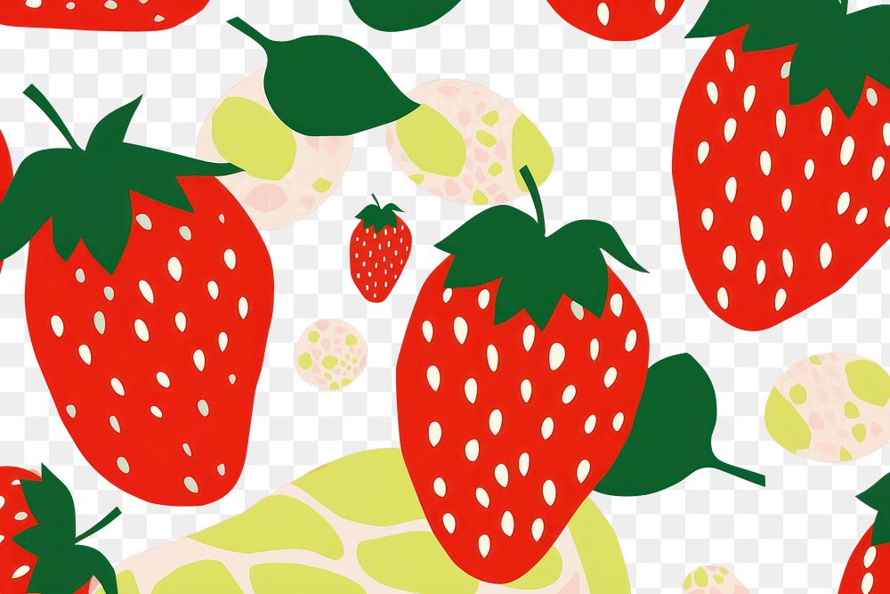 PNG  Strawberry backgrounds fruit plant. AI generated Image by rawpixel.
