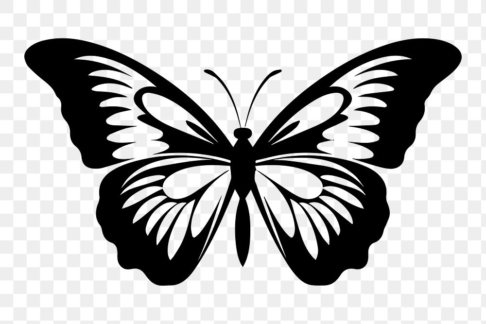 PNG  Butterfly animal white white background.