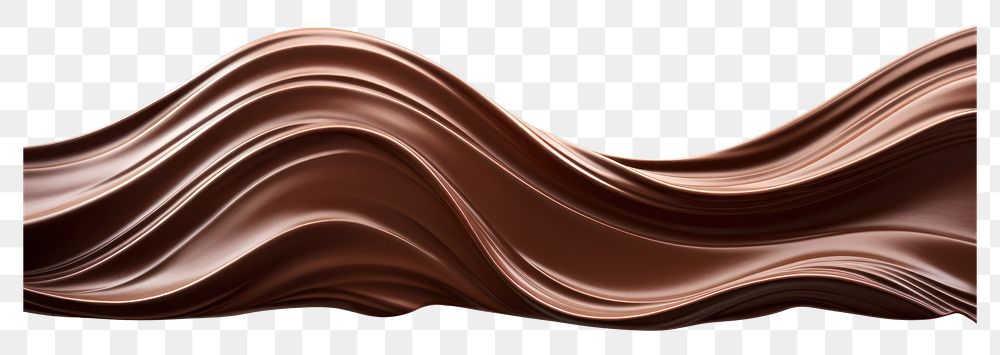 PNG Wave chocolate white background architecture. AI generated Image by rawpixel.