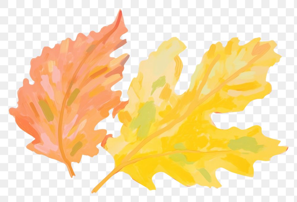 PNG Autumn leave painting cartoon sketch. AI generated Image by rawpixel.