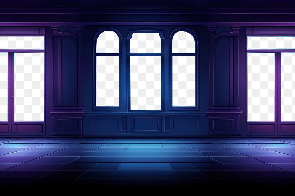 PNG Avenue window lighting purple. AI generated Image by rawpixel.