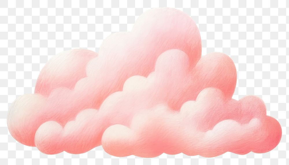 PNG A pastel pink cloud backgrounds softness pattern. AI generated Image by rawpixel.