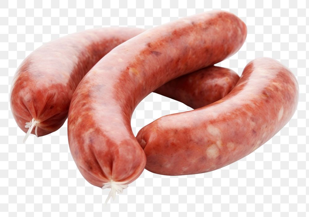 PNG Sausage industry meat food white background. AI generated Image by rawpixel.