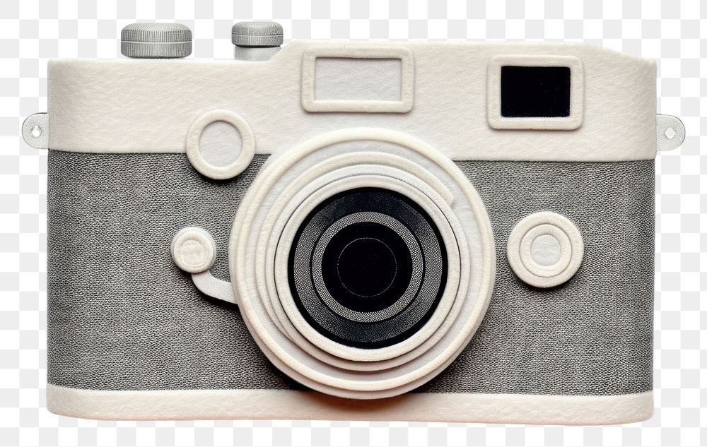 PNG  A film camera white background photographing electronics. AI generated Image by rawpixel.