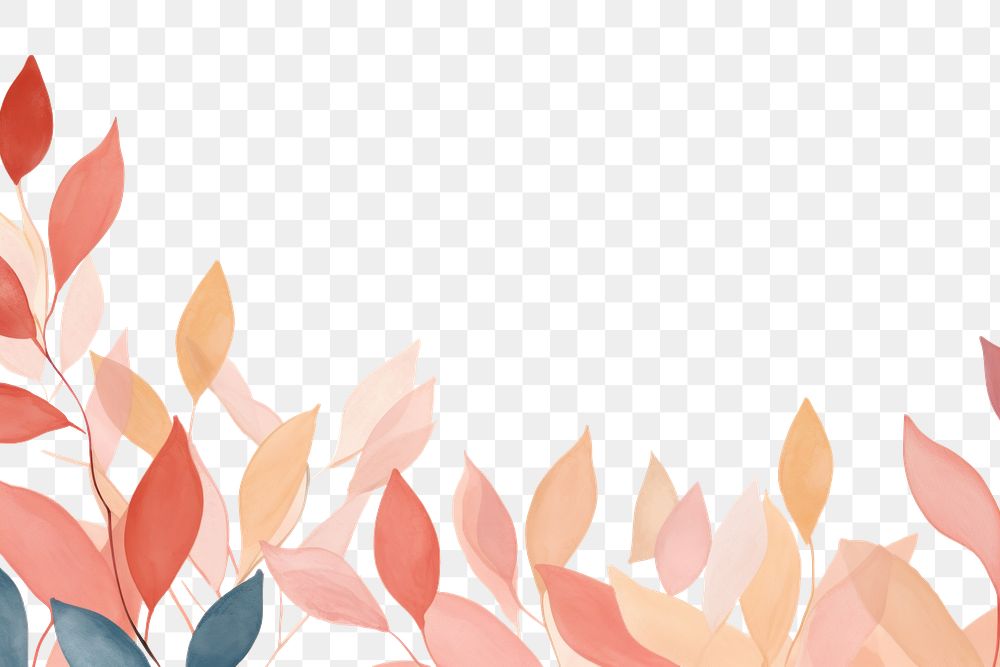 PNG  Botanical backgrounds abstract pattern. AI generated Image by rawpixel.