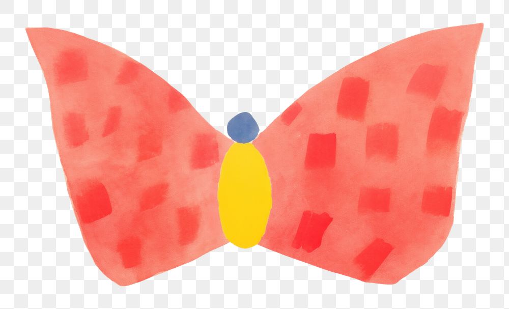 PNG  Butterfly abstract painting paper. AI generated Image by rawpixel.