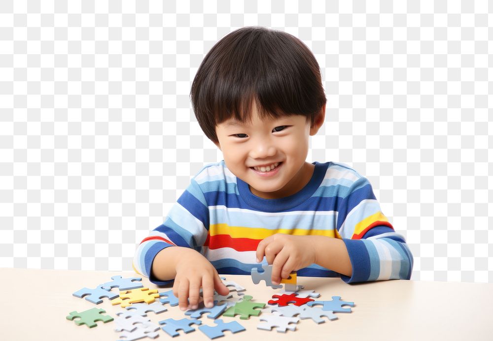 PNG Happy korean kid child white background construction. AI generated Image by rawpixel.