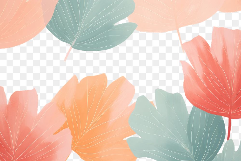 PNG  Tropical backgrounds abstract pattern. AI generated Image by rawpixel.