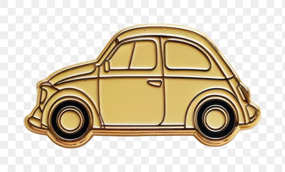 PNG Car pin badge transportation automobile machine.