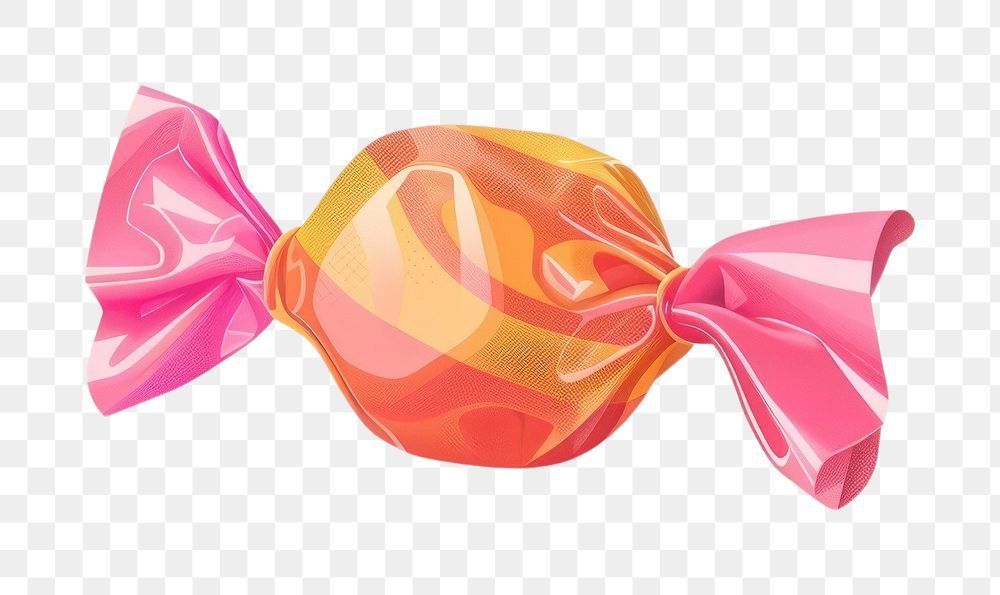 PNG  Colorful wrapped sweet candy sweets confectionery origami