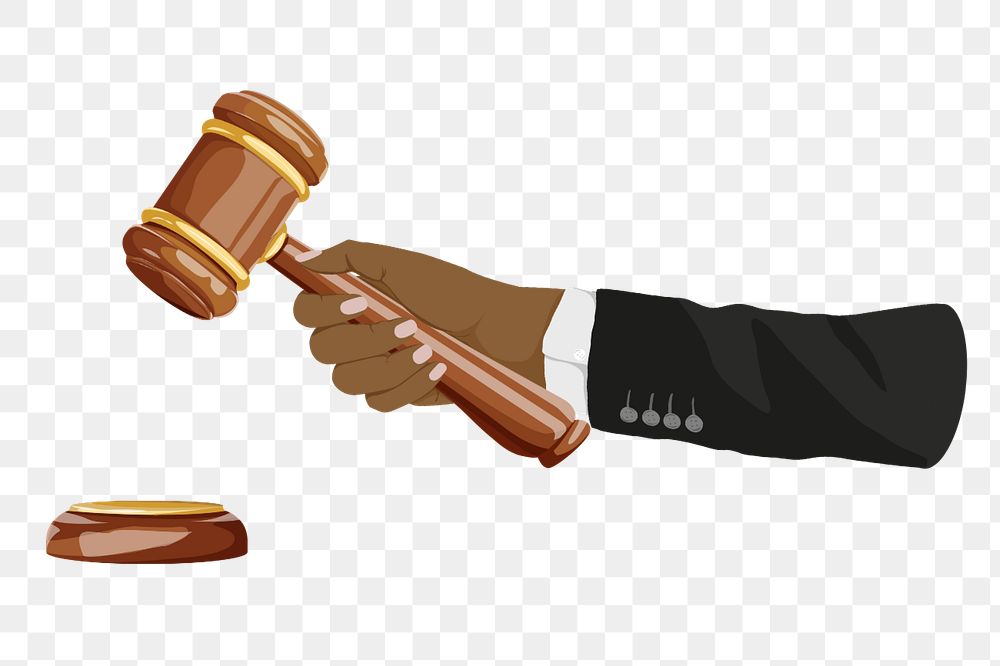 Legal system png, aesthetic illustration, transparent background