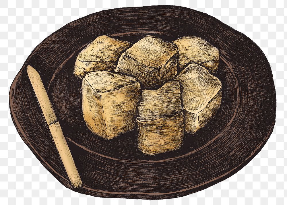 Colorful Japanese rice cake png 