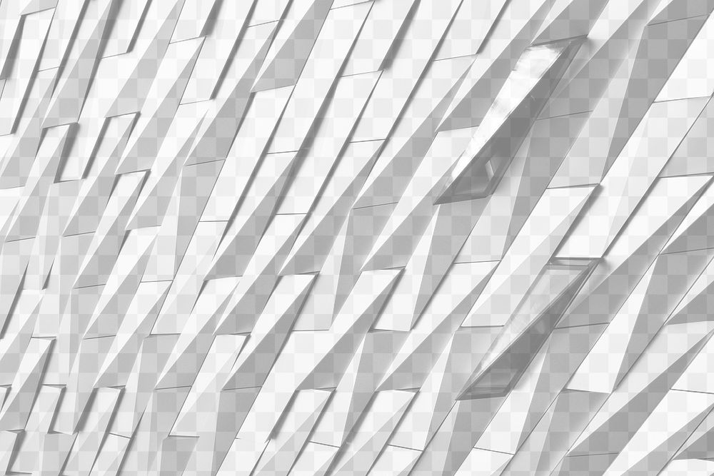 Abstract architectural png overlay texture, transparent background