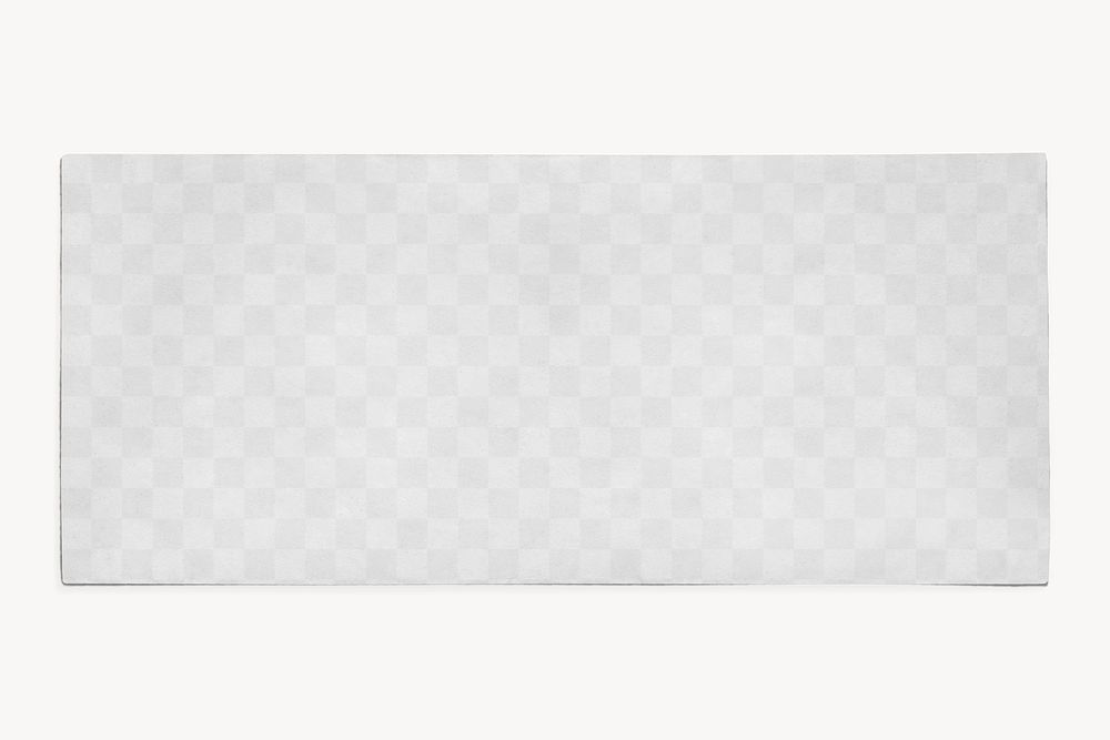 PNG antique envelope mockup, transparent design