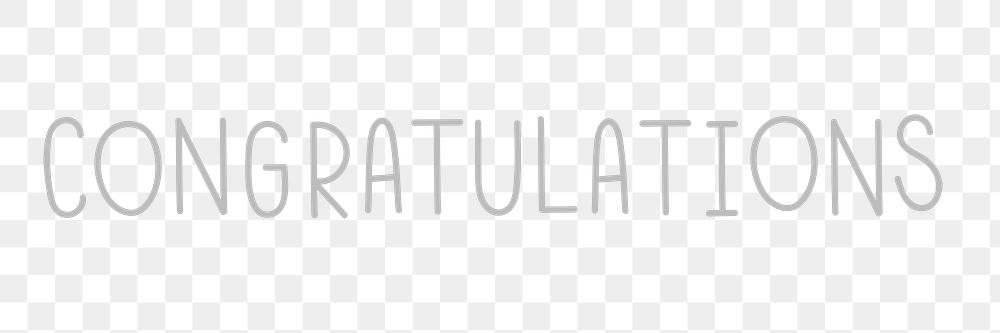 congratulations word design black and white free illustration 2546046 rawpixel