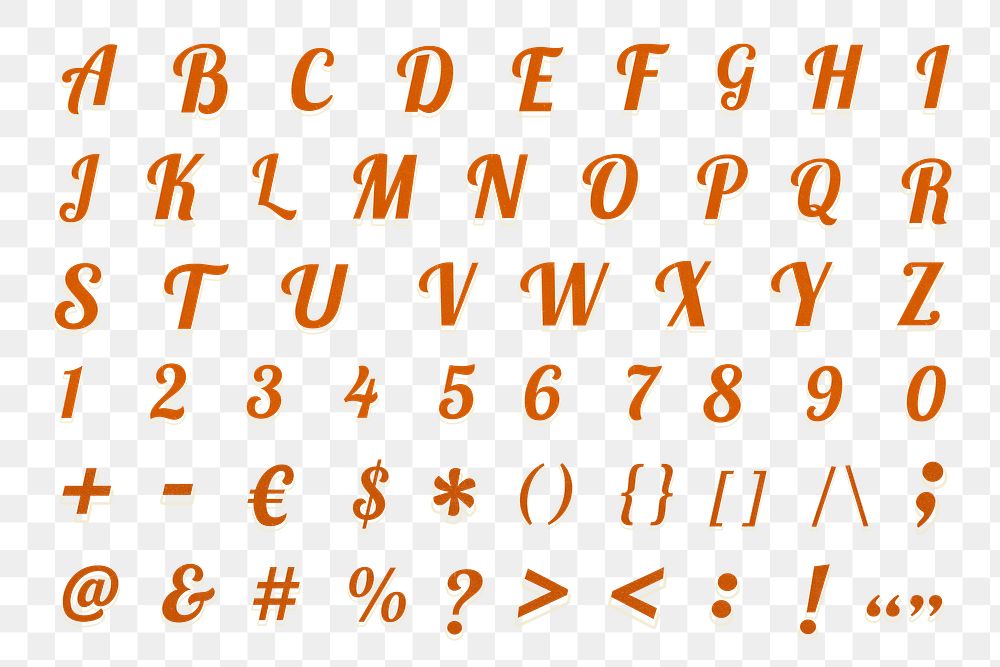 png a z printable retro alphabet free png sticker rawpixel