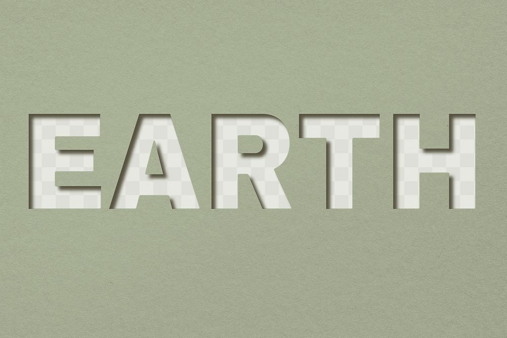 Png word earth bold font | Free PNG - rawpixel