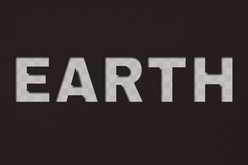 Png word earth bold font | Free PNG - rawpixel