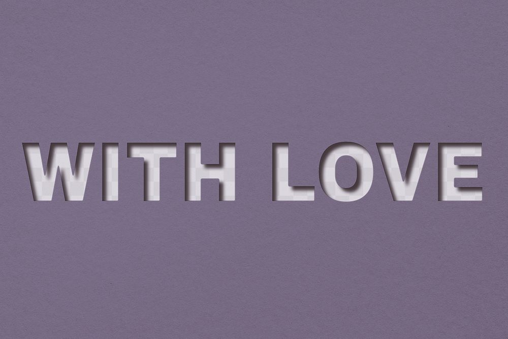 Png word with love bold | Free PNG - rawpixel