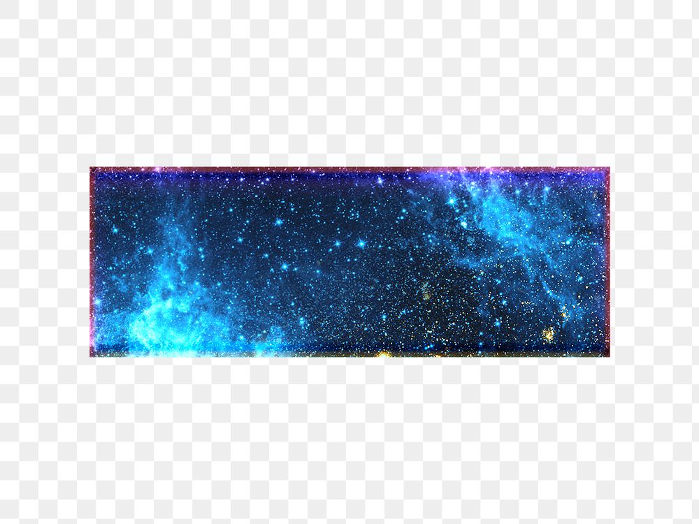 Minus sign png galaxy effect blue symbol