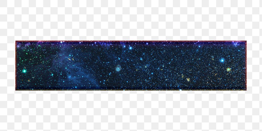 Underscore symbol png galaxy effect blue sign