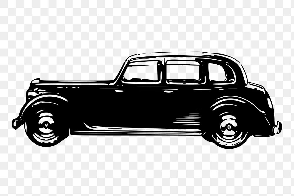 PNG old Rover car, transportation clipart, transparent background. Free public domain CC0 graphic