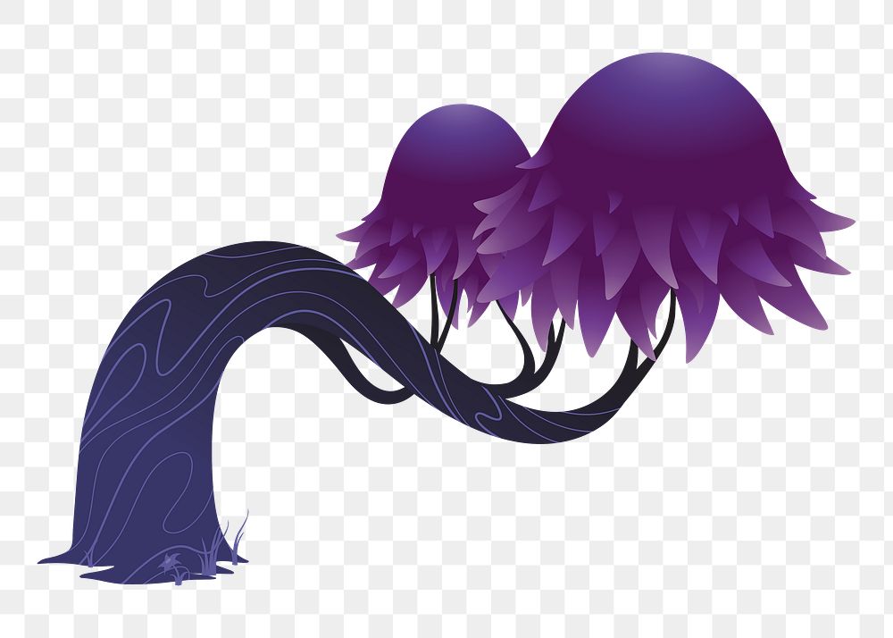Ilmenskie tree png sticker plant illustration, transparent background. 