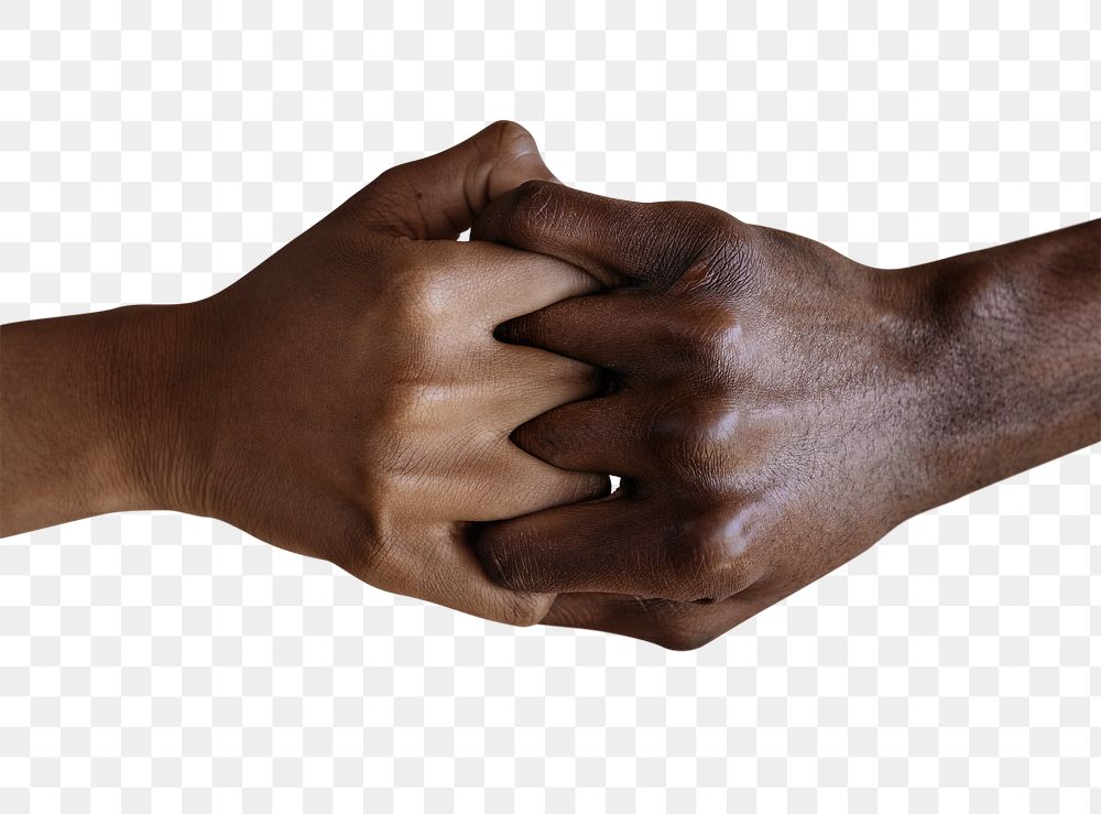 Holding hands gesture transparent png
