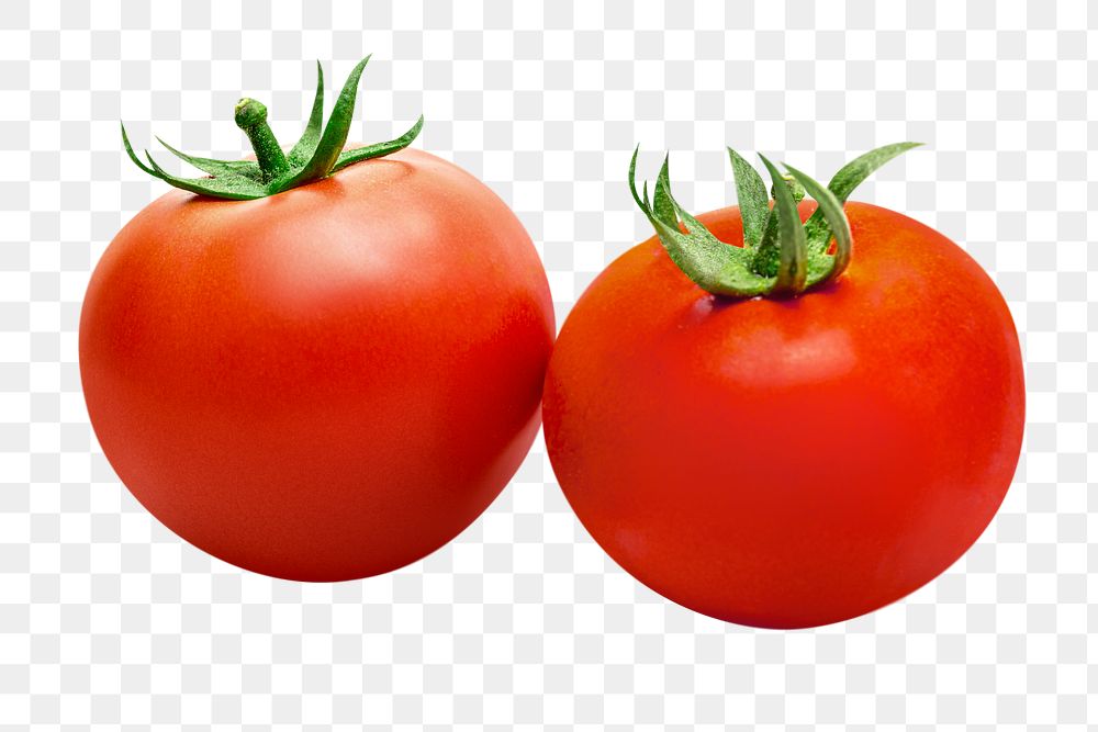 Red tomato png clipart, vegetable, organic ingredient