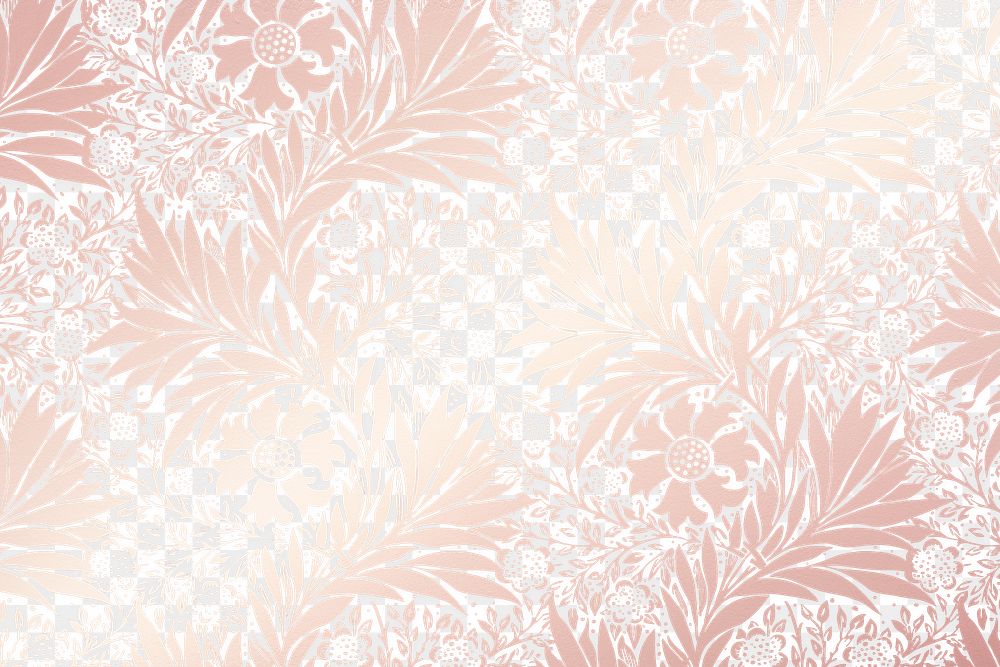 Aesthetic flower png background, pink vintage pattern design