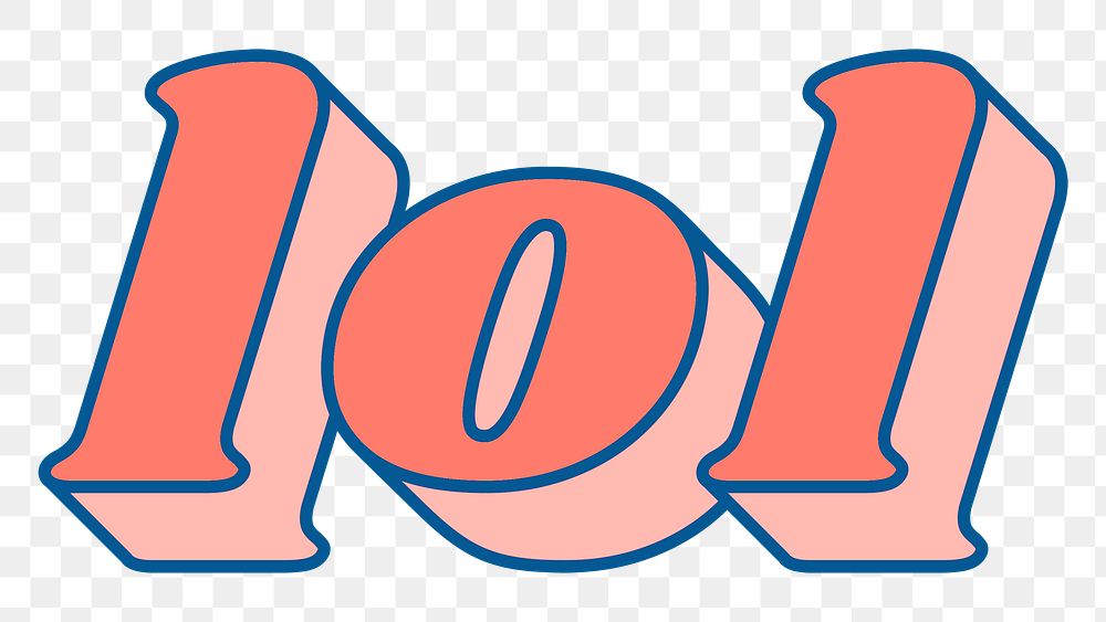 Retro LOL lettering png bold shadow font typography